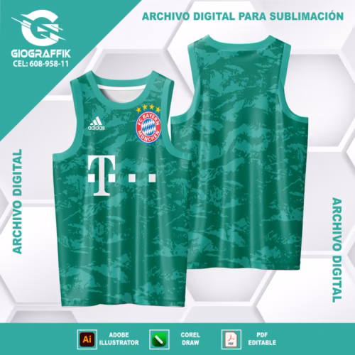 BAYER MUNICH ARQ GRUNGE GREEN