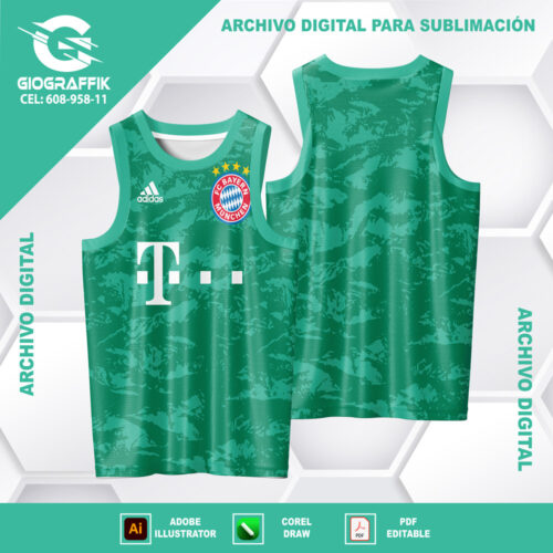 BAYER MUNICH ARQ GRUNGE GREEN