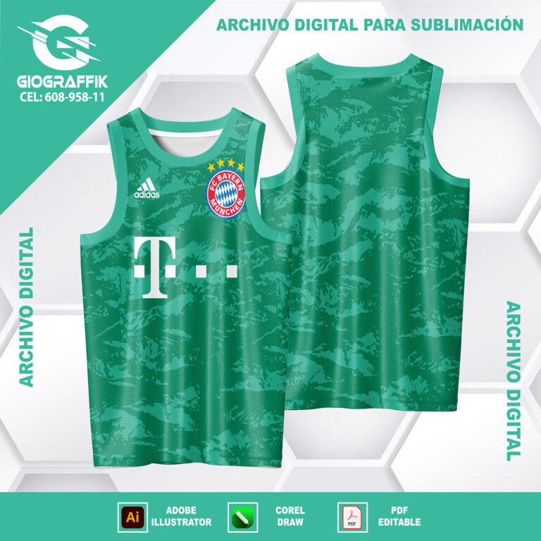 BAYER MUNICH ARQ GRUNGE GREEN