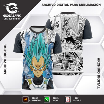COMIC VEGETA DBZ EXCLUSIVO HISTORY
