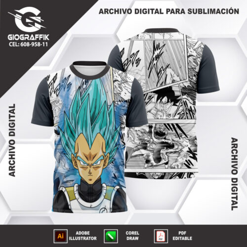 COMIC VEGETA DBZ EXCLUSIVO HISTORY