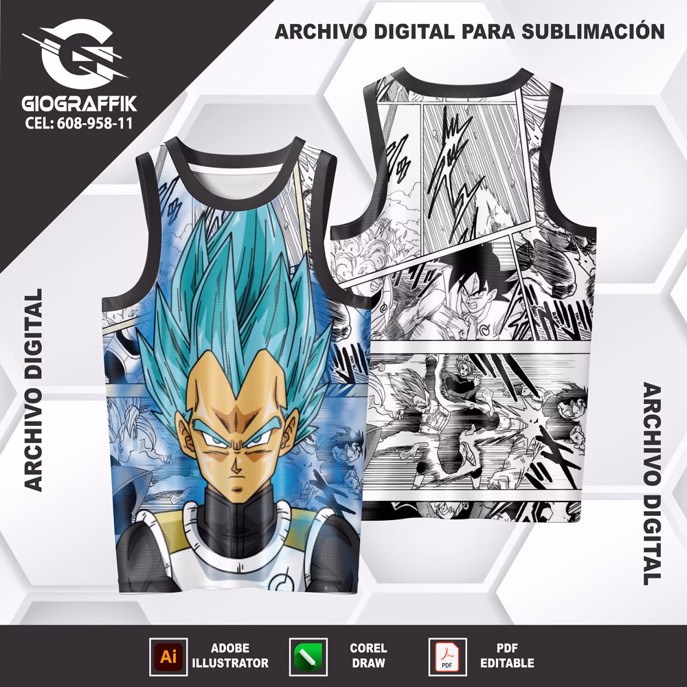 COMIC VEGETA DBZ EXCLUSIVO HISTORY - Imagen 2