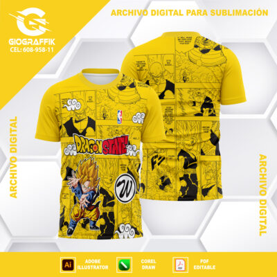 DRAGON BALL STATE YELLOS BLACK COMIC