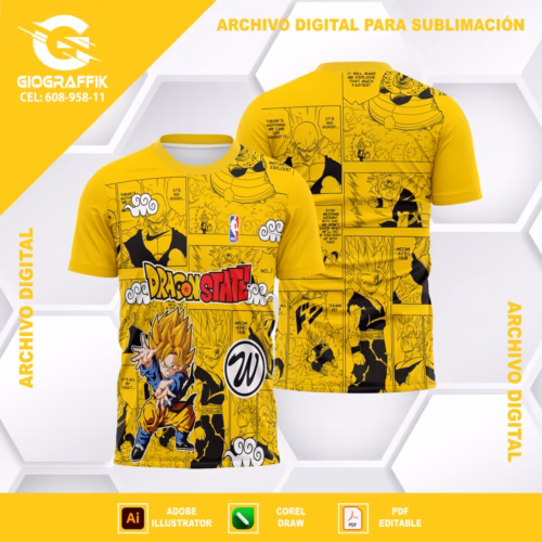 DRAGON BALL STATE YELLOS BLACK COMIC