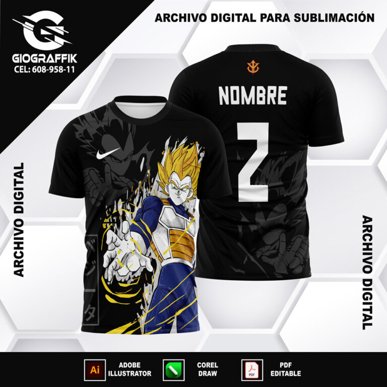 DRAGON BALL VEGETA BLACK FURIOSO KAMEHA