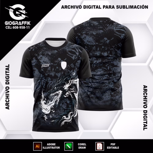 DRAGON BLACK PLATEADO