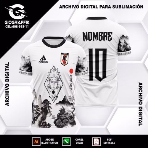 PAIN NARUTO WHITE HOJAS