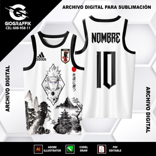 PAIN NARUTO WHITE HOJAS