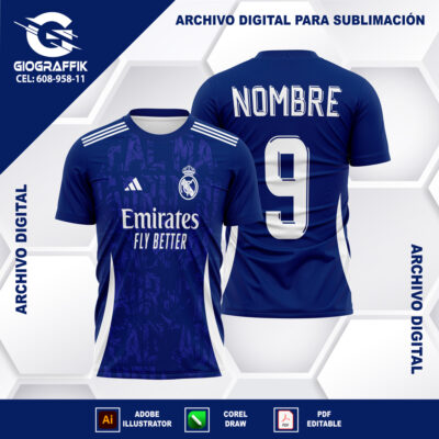REAL MADRID GRUNGE PATTER