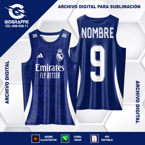 REAL MADRID GRUNGE PATTER