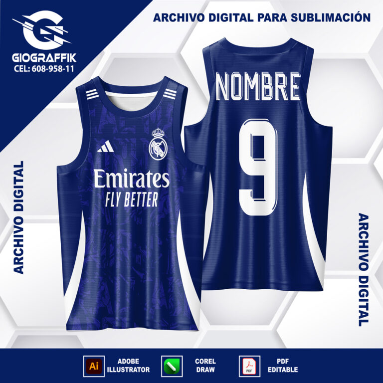 REAL MADRID GRUNGE PATTER