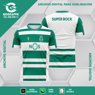 SPORTING DE LISBOA GREEN GEOMETRIC