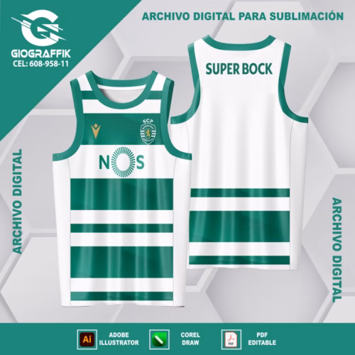 SPORTING DE LISBOA GREEN GEOMETRIC