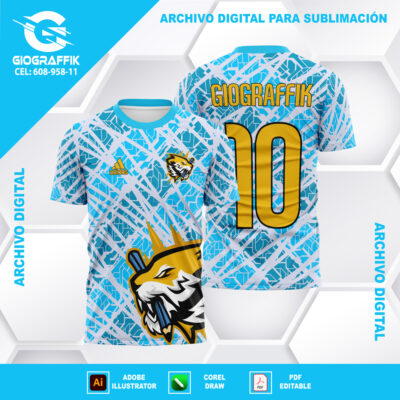 TIGRE YELLOW TRAMA CELESTE