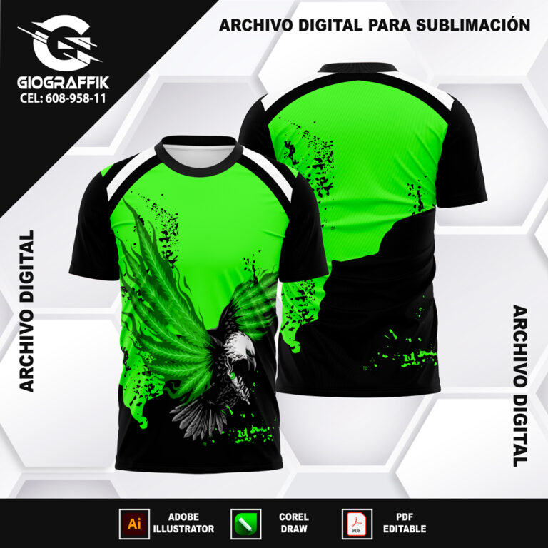 AGUILA GREEN GRUNGE BLACK