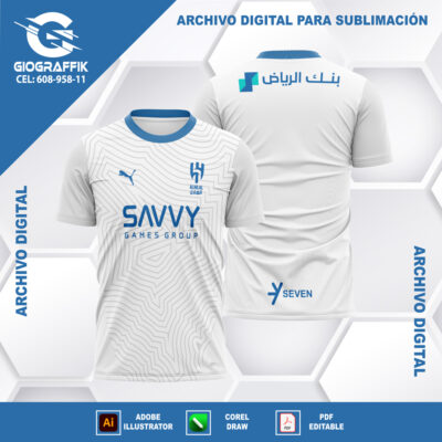 AL HILAL VISITA 2023-24 BLANCO