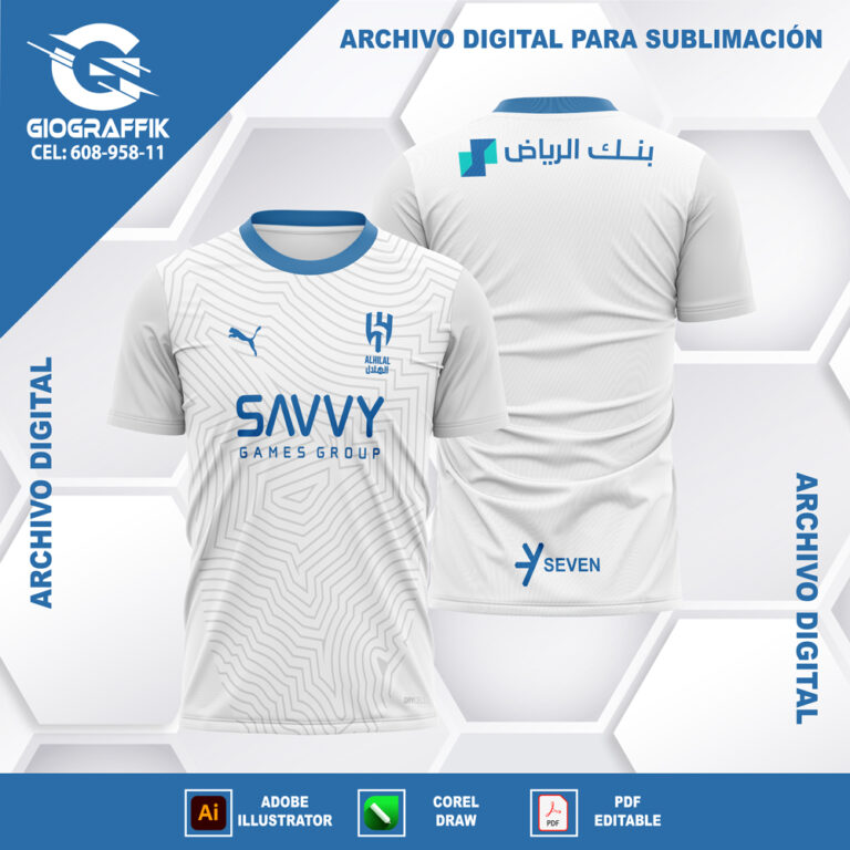 AL HILAL VISITA 2023-24 BLANCO