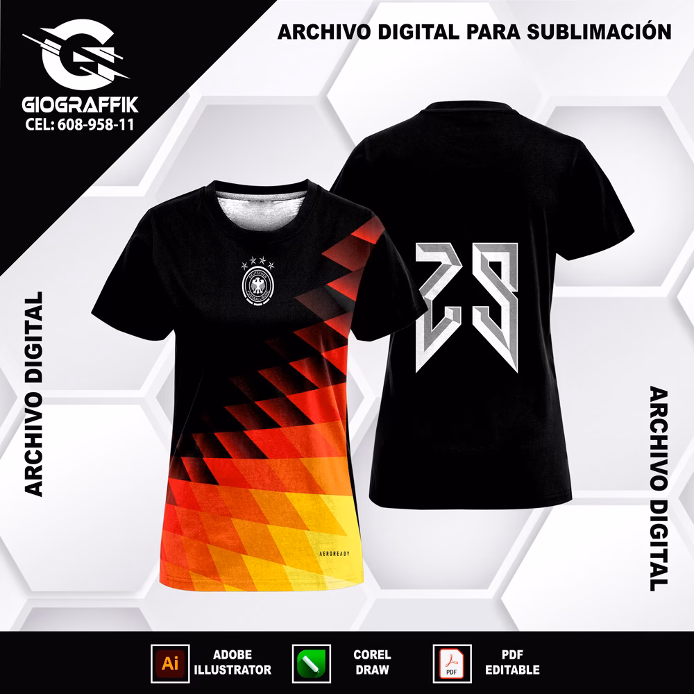 ALEMANIA PREMATCH EURO BLACK - Imagen 2