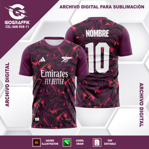 ARSENAL FANTASY MORADO GEOMETRIC