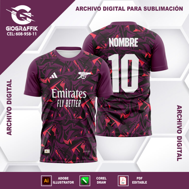 ARSENAL FANTASY MORADO GEOMETRIC