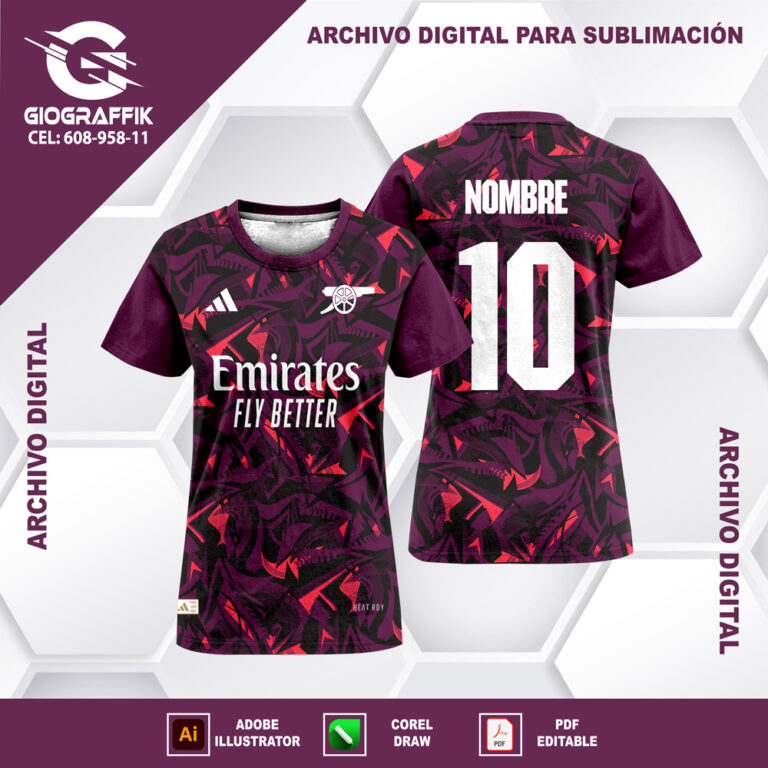 ARSENAL FANTASY MORADO GEOMETRIC