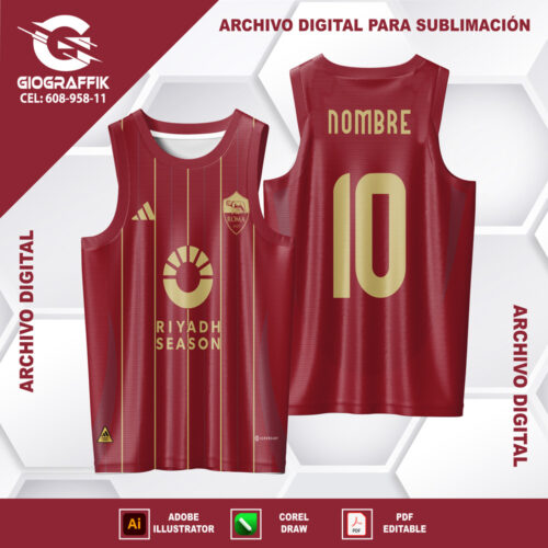 AS ROMA 2024-25 LOCAL ADIDAS