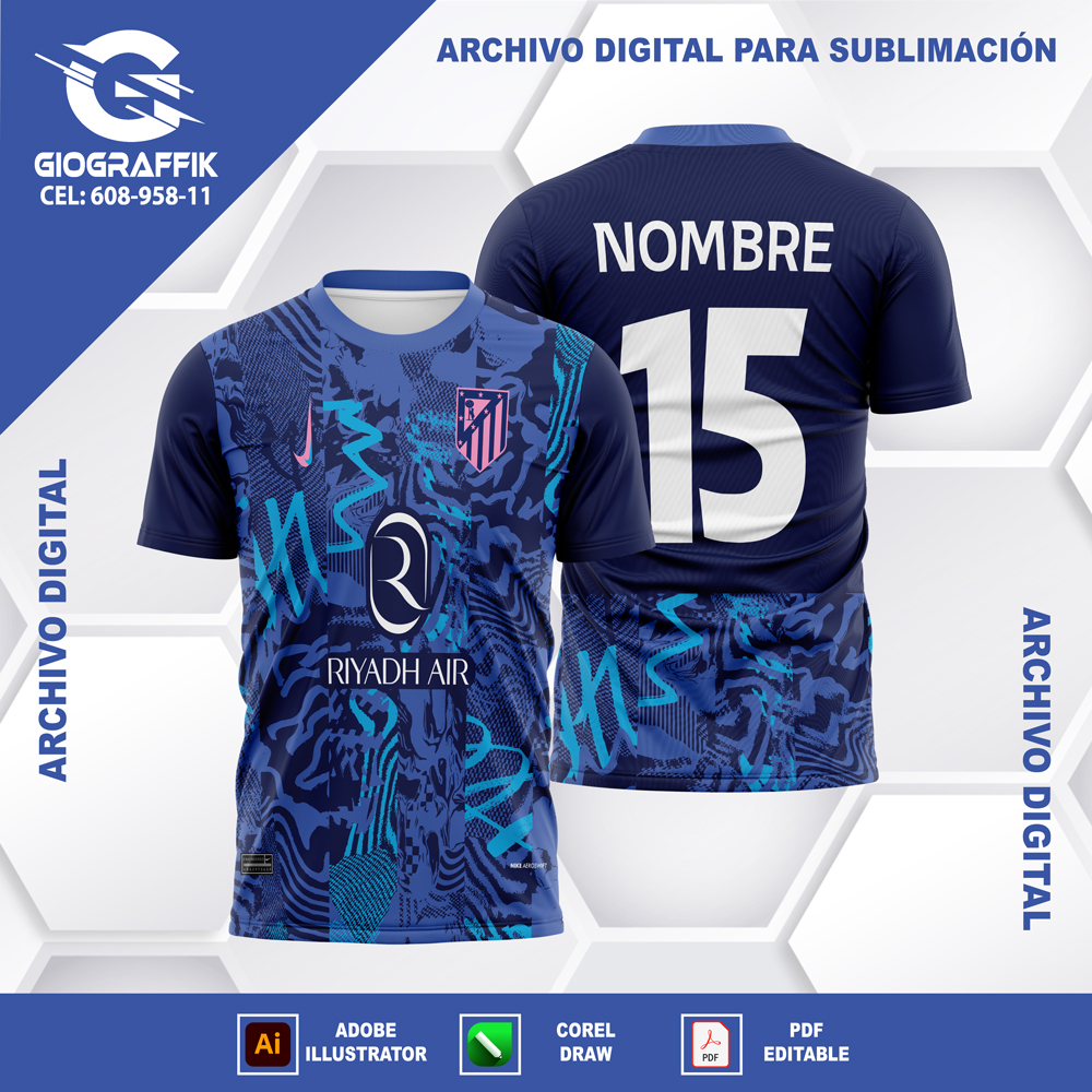 ATLETICO DE MADRID FANTASY BLUE 2024-25 C ATLETICO DE MADRID FANTASY BLUE 2024-25 C