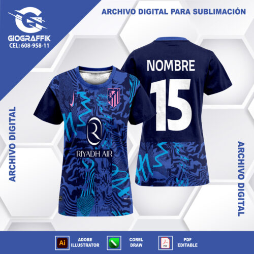 ATLETICO DE MADRID FANTASY BLUE 2024-25