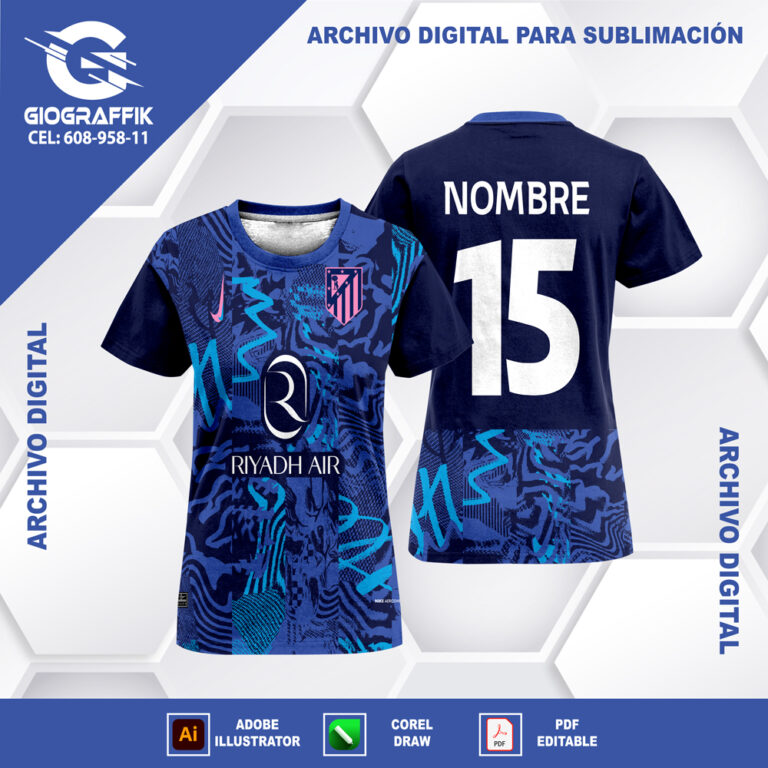 ATLETICO DE MADRID FANTASY BLUE 2024-25