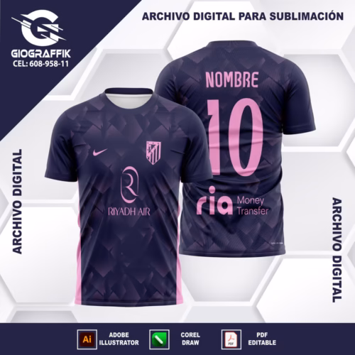 ATLETICO MADRID BLUE MARINO 2024