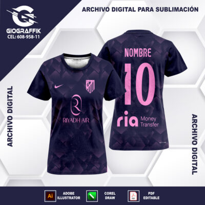 ATLETICO MADRID BLUE MARINO 2024