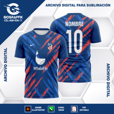 ATLETICO MADRID FANTASY GRUNGE