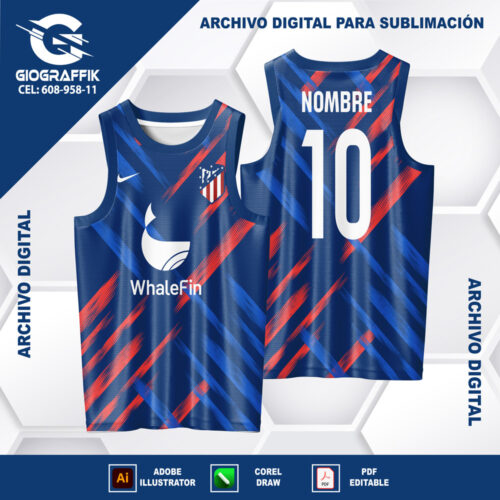 ATLETICO MADRID FANTASY GRUNGE