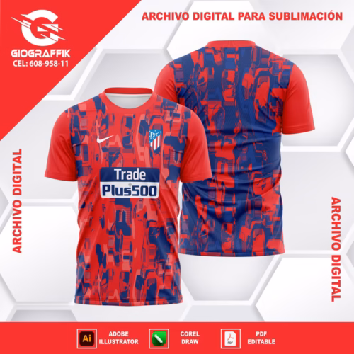 ATLETICO MADRID GRUNGE 2024 ENTRENAMIENTO