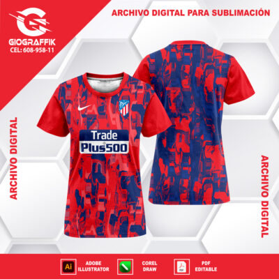 ATLETICO MADRID GRUNGE 2024 ENTRENAMIENTO