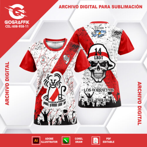 ATLETICO RIVER HINCHADA GRUNGE