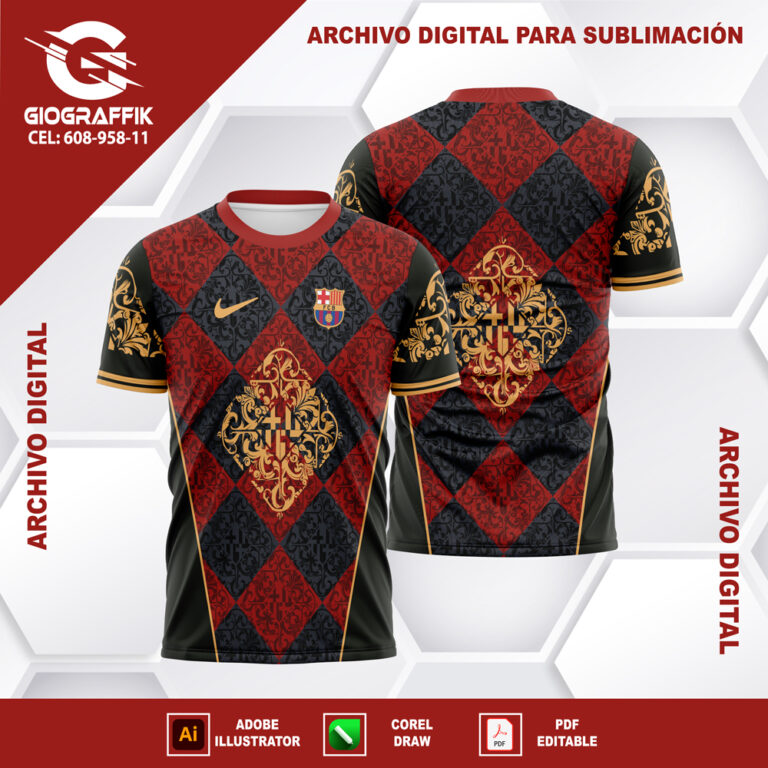 BARCELONA BLACK GEOMETRIC GRUNGE