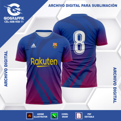 BARCELONA BLUE DEGRADE MAGENTA