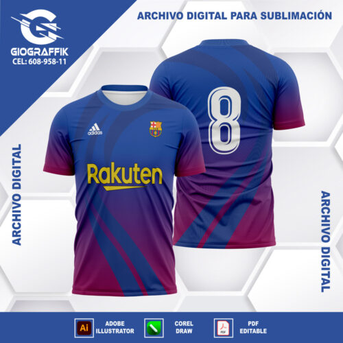 BARCELONA BLUE DEGRADE MAGENTA