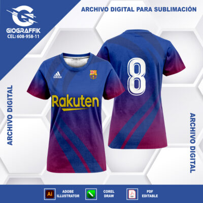 BARCELONA BLUE DEGRADE MAGENTA