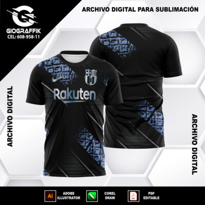 BARCELONA DEGRADE PLATEADO BLACK