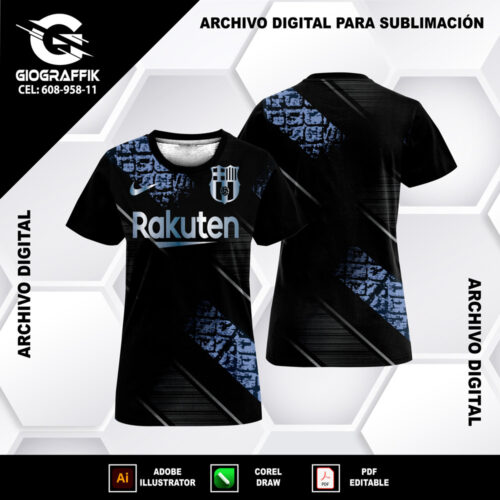 BARCELONA DEGRADE PLATEADO BLACK