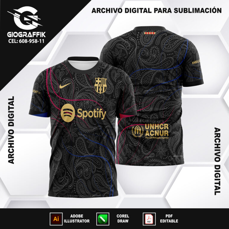 BARCELONA DORADO TRAMA BLACK 2024