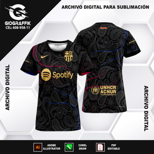 BARCELONA DORADO TRAMA BLACK 2024