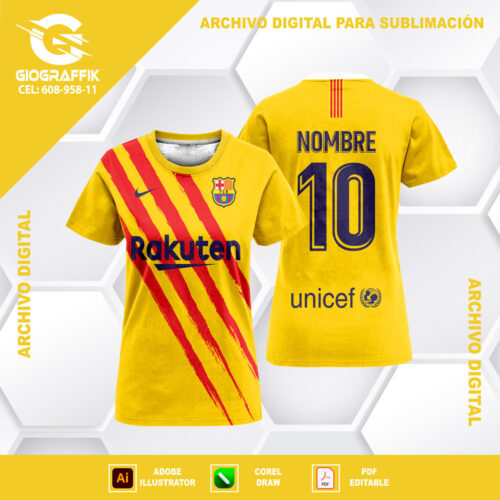 BARCELONA ESPECIAL GARRAS YELLOW