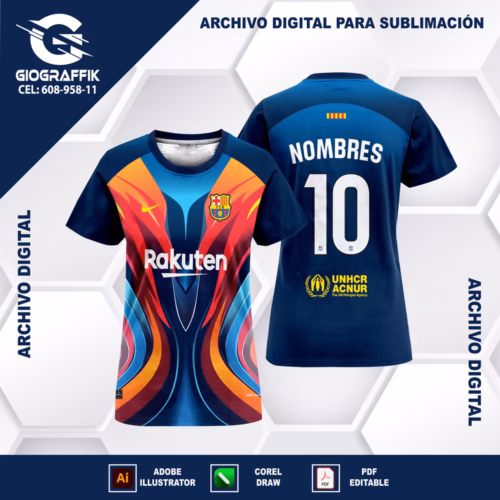 BARCELONA FANTASY BLUE DEGRADE