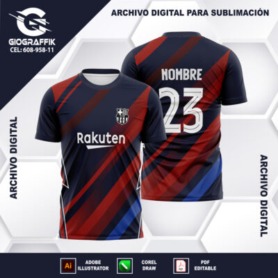 BARCELONA FANTASY BLUE LINEAS GEOMETRIC