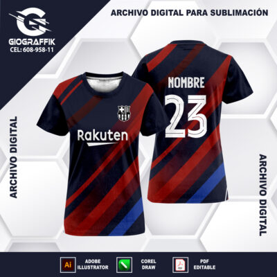 BARCELONA FANTASY BLUE LINEAS GEOMETRIC