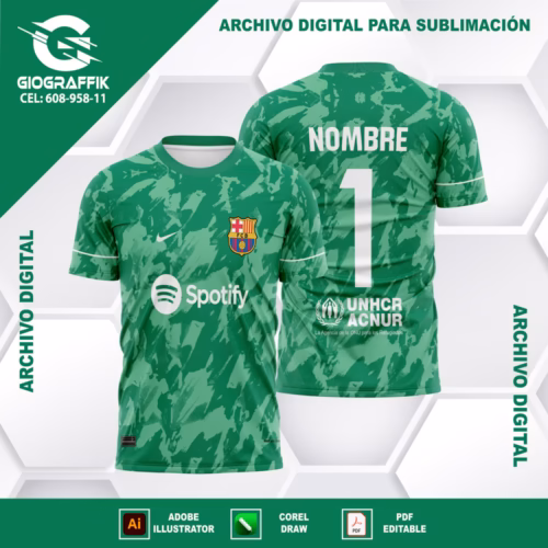 BARCELONA GRUNGE PORTERO GREEN