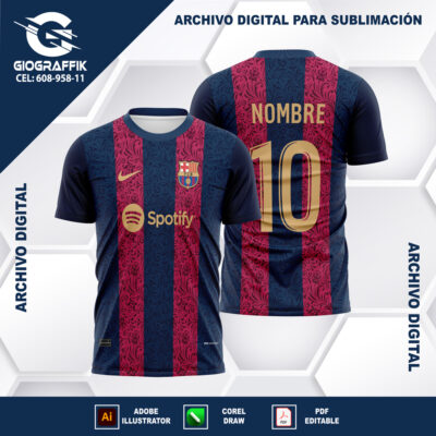 BARCELONA LINEAS FLORAL PATTERNS BLUE